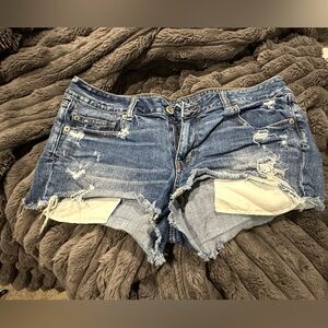 American Eagle Distressed Shorts 14